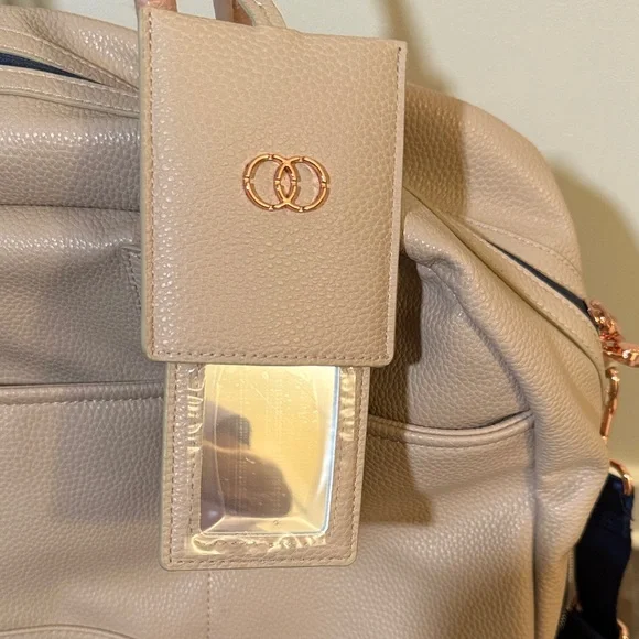 Caboodles Beige and Black Duffel Bag NWOT - Picture 9 of 10